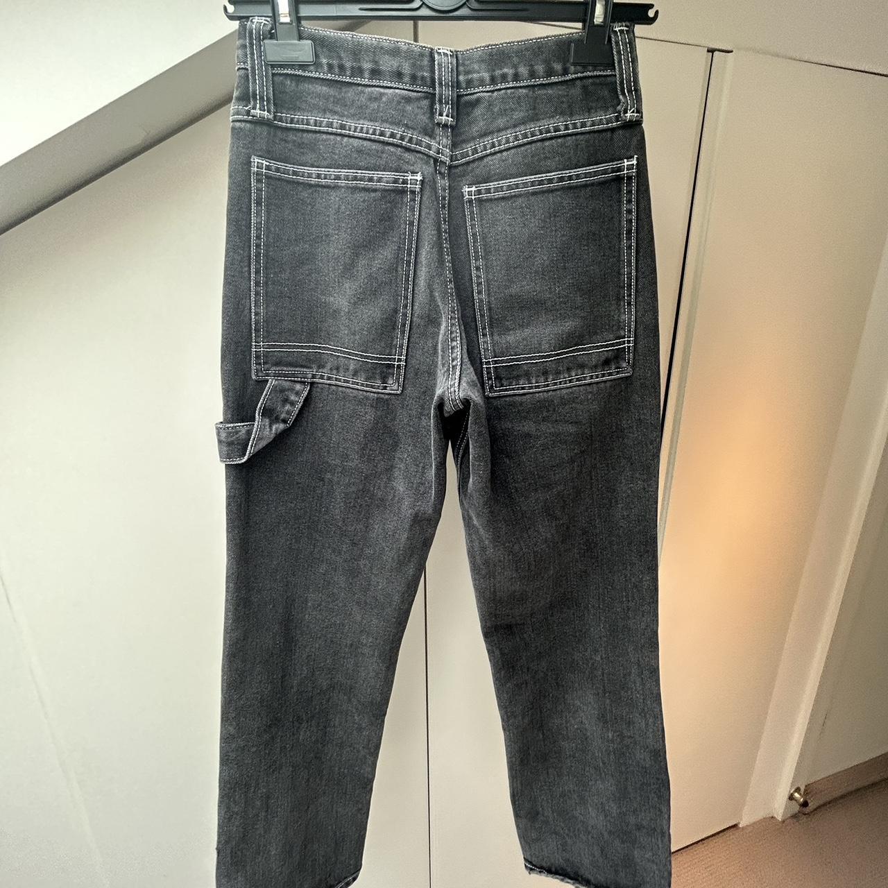 brandy melville black carpenter jeans size 8 they... Depop