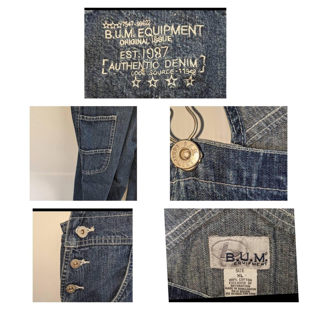 B.U.M Equipment Vintage Overalls Original Issue Est... Depop