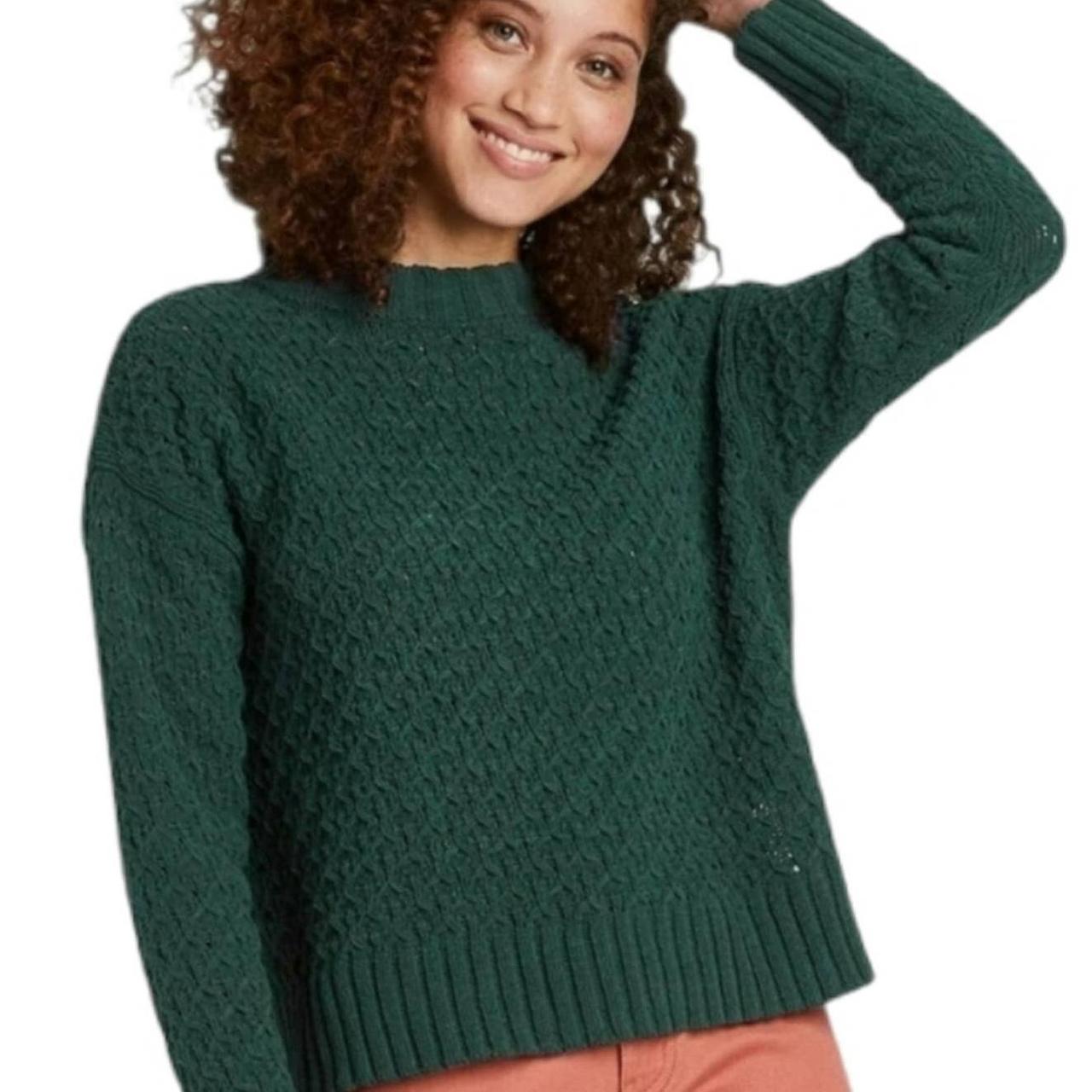 Bottle green hot sale jumper womens