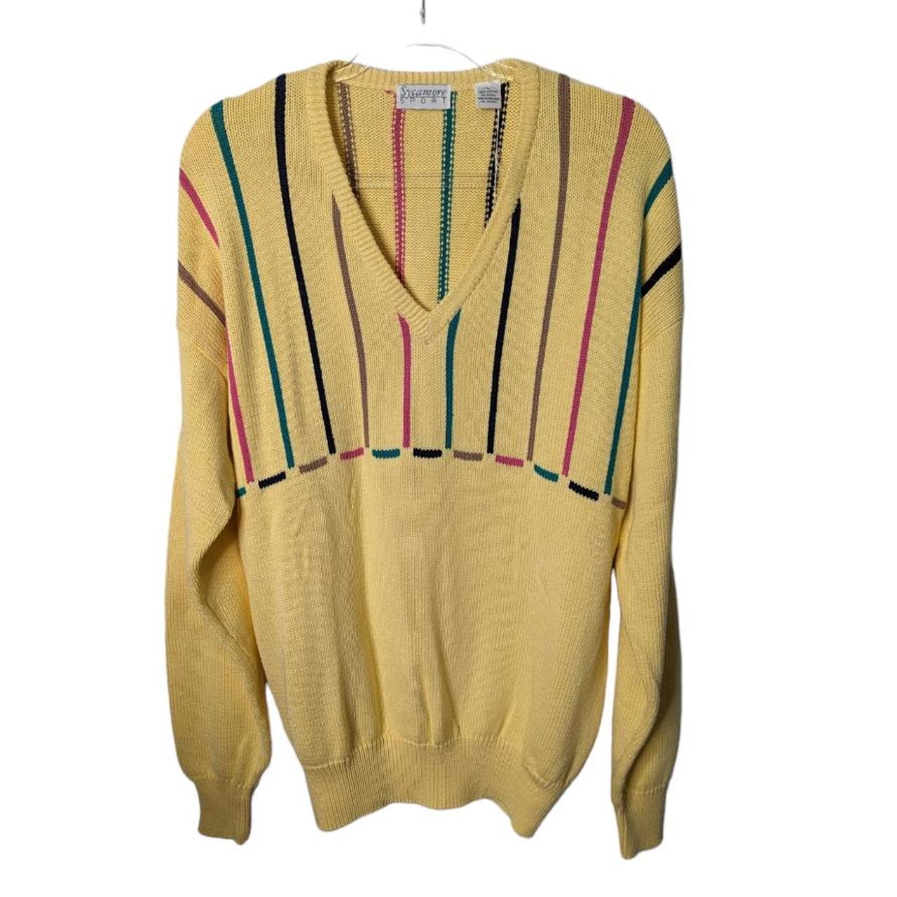 Vintage hotsell yellow sweater