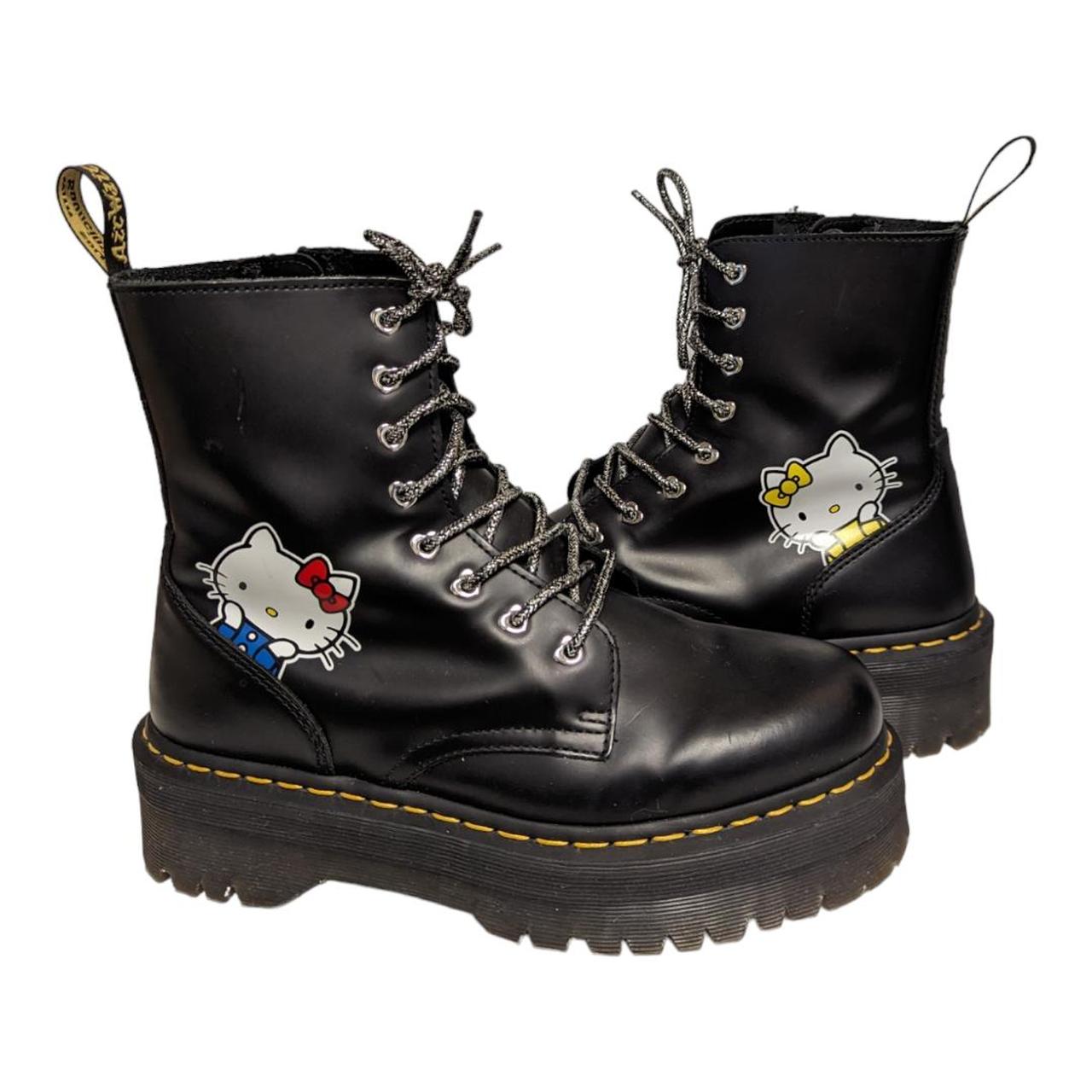 Hello kitty jadon hot sale leather platform boots