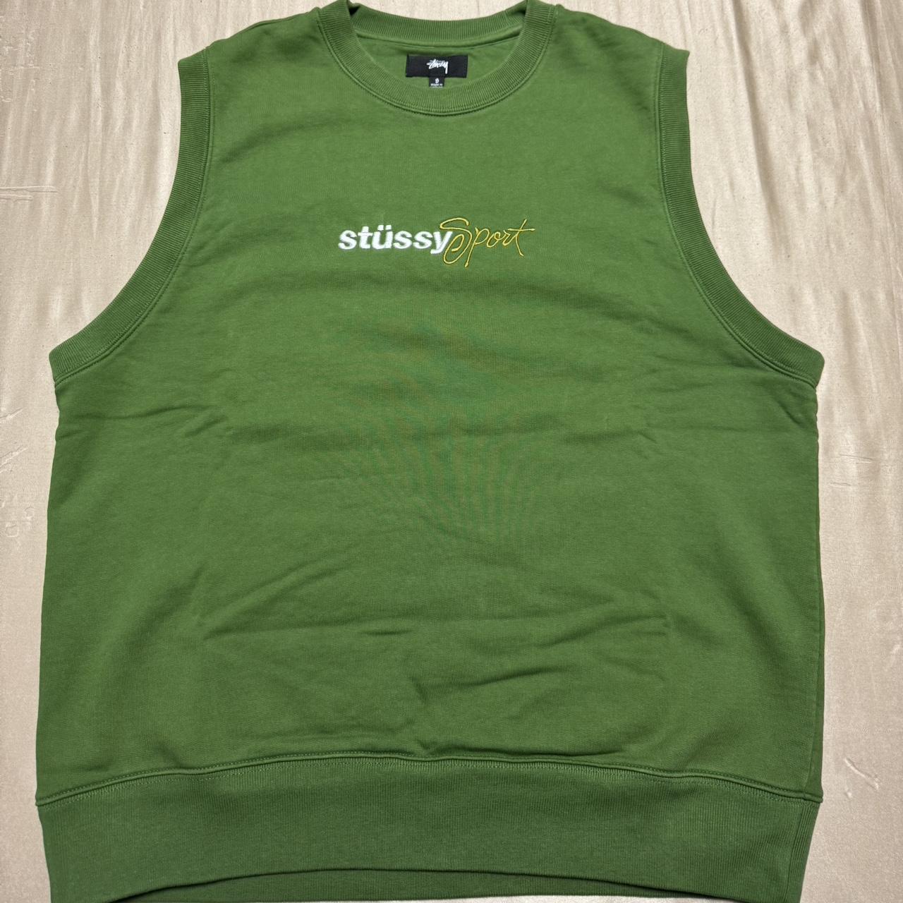 トップス STUSSY 22SS SWEATER VEST NATURAL Stussy New Wobbly Check Sweater Vest Brown XS | eBay