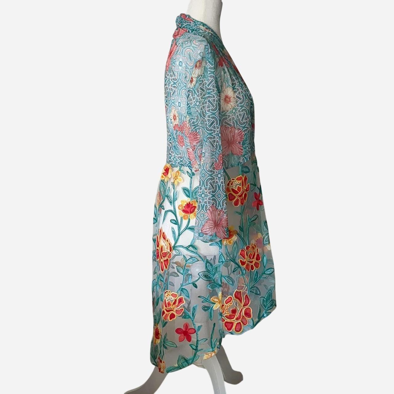 Ruby Rd. Women's Cardigan - Green/Multi - S – Rub… - image 2