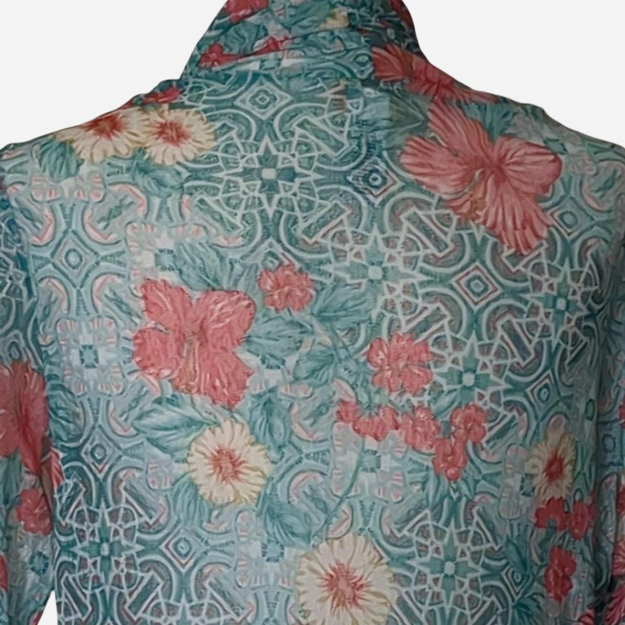 Ruby Rd. Women's Cardigan - Green/Multi - S – Rub… - image 5