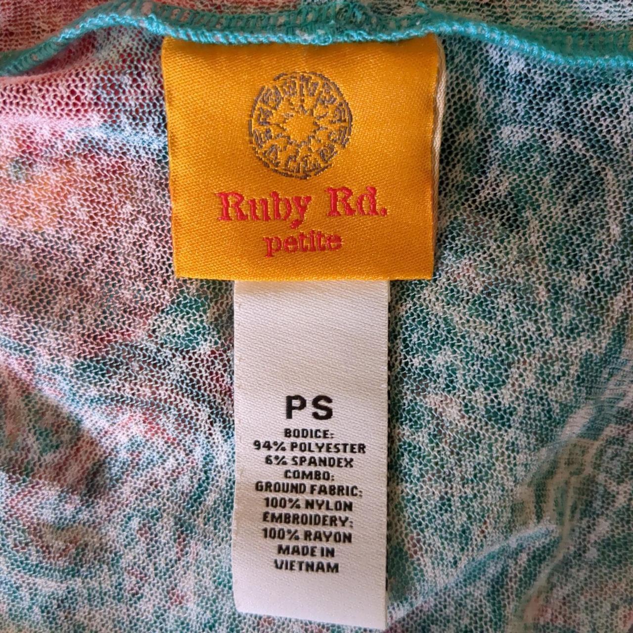 Ruby Rd. Women's Cardigan - Green/Multi - S – Rub… - image 7