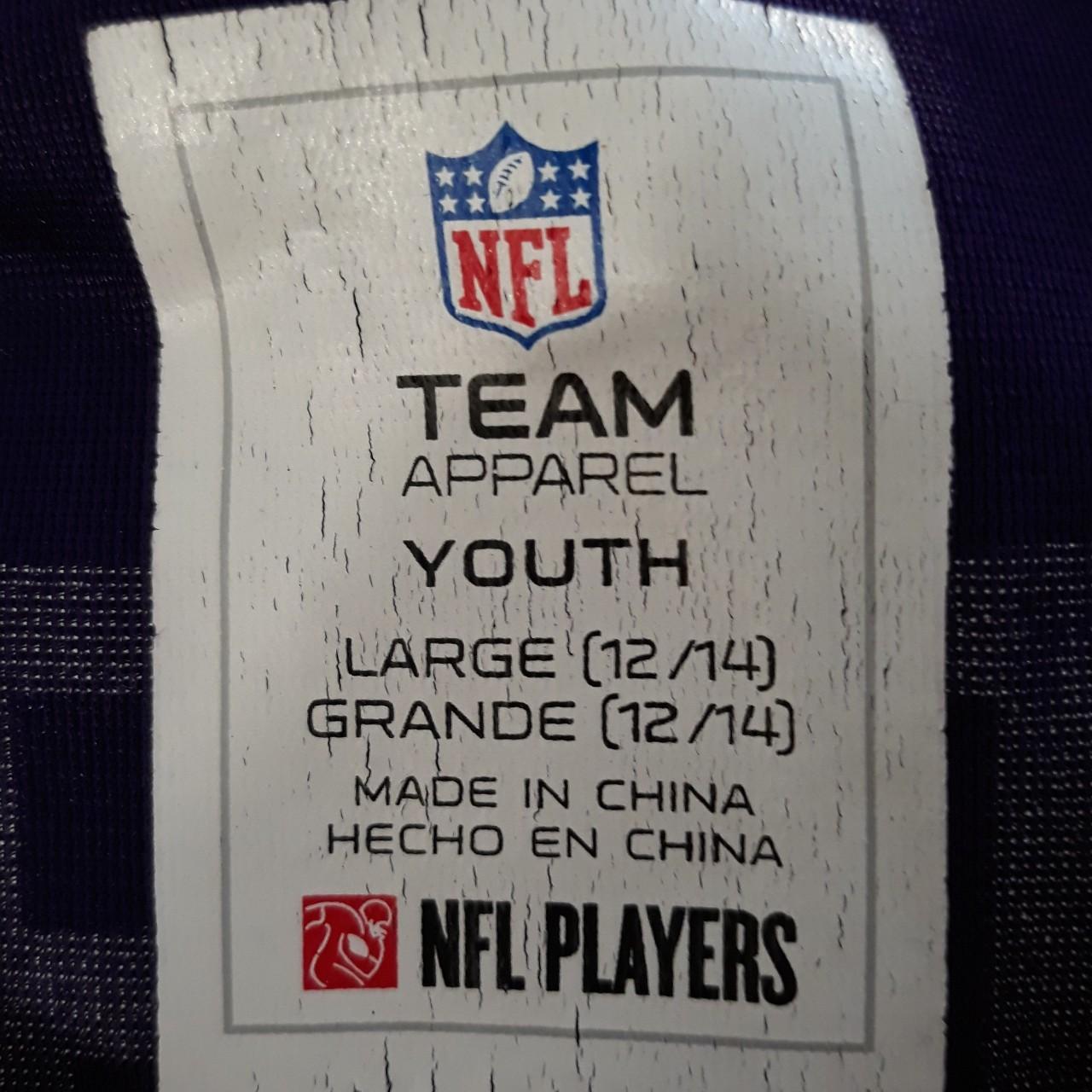 NFL Team Apparel Minnesota Vikings Youth Jersey. 84 - Depop