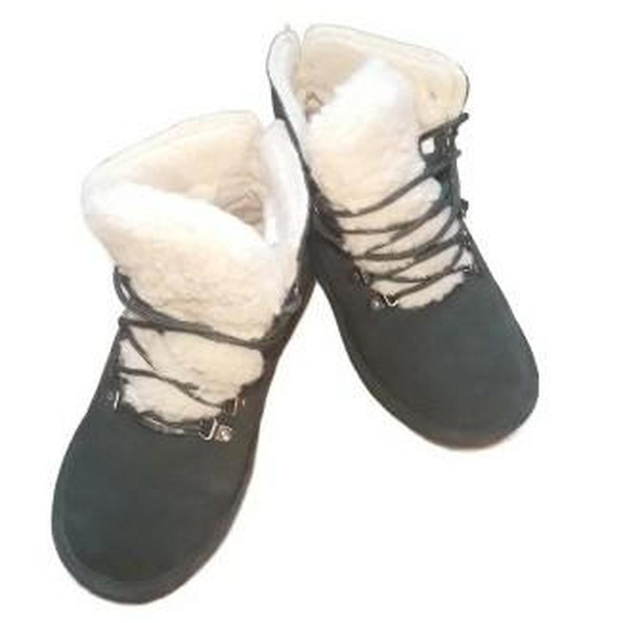 Bearpaw Kerri Suede Lace Up Boots. With Never Wet