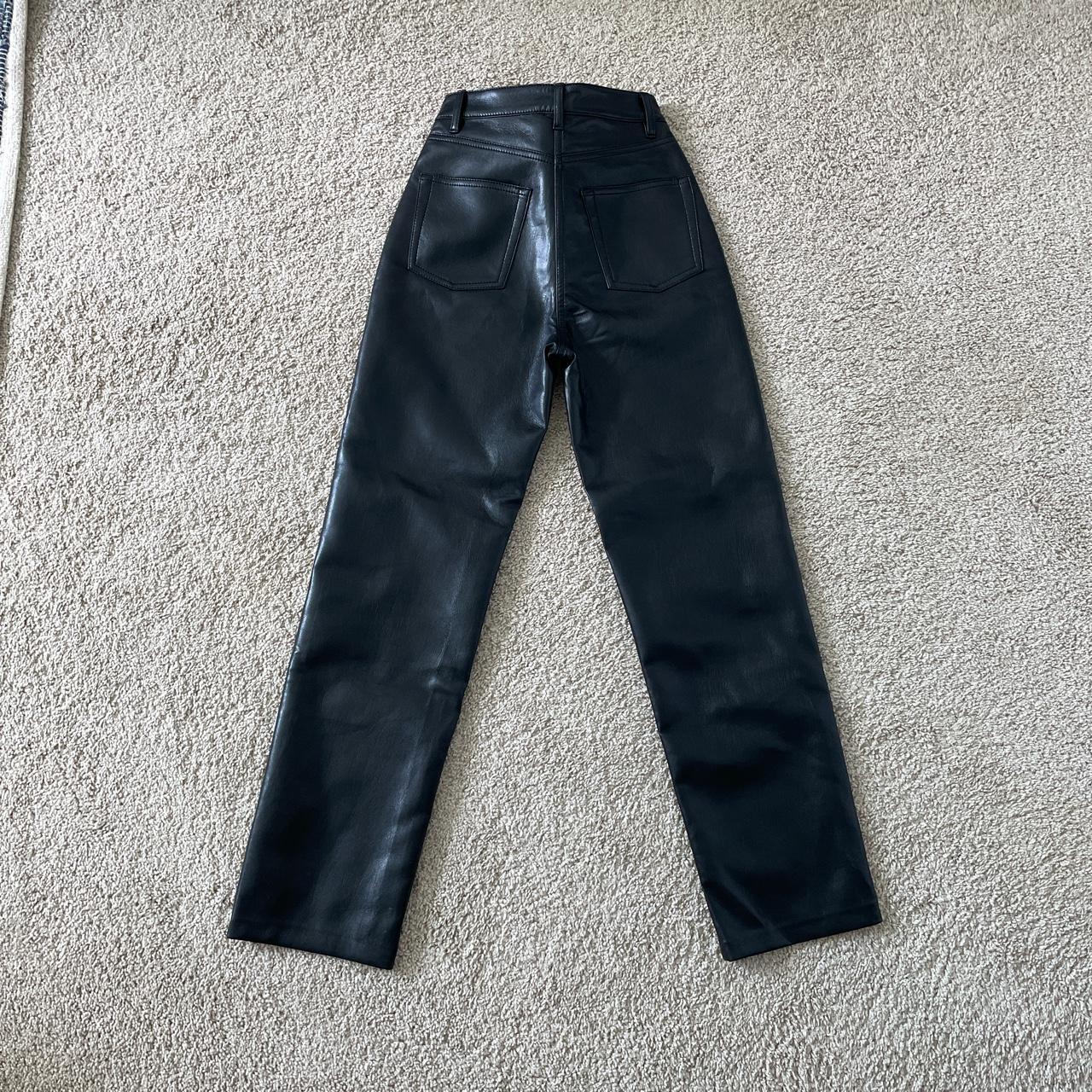 Aritzia Women's Black Trousers | Depop