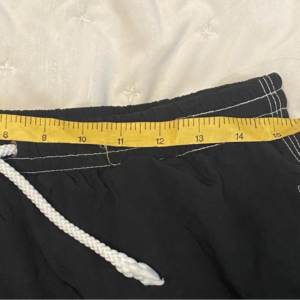 ZARA Mens Black Tie Front Swimming Shorts XL Short... Depop