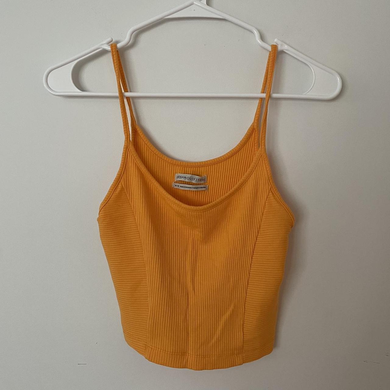 Urban Outfitters Women's Orange Vests-tanks-camis | Depop