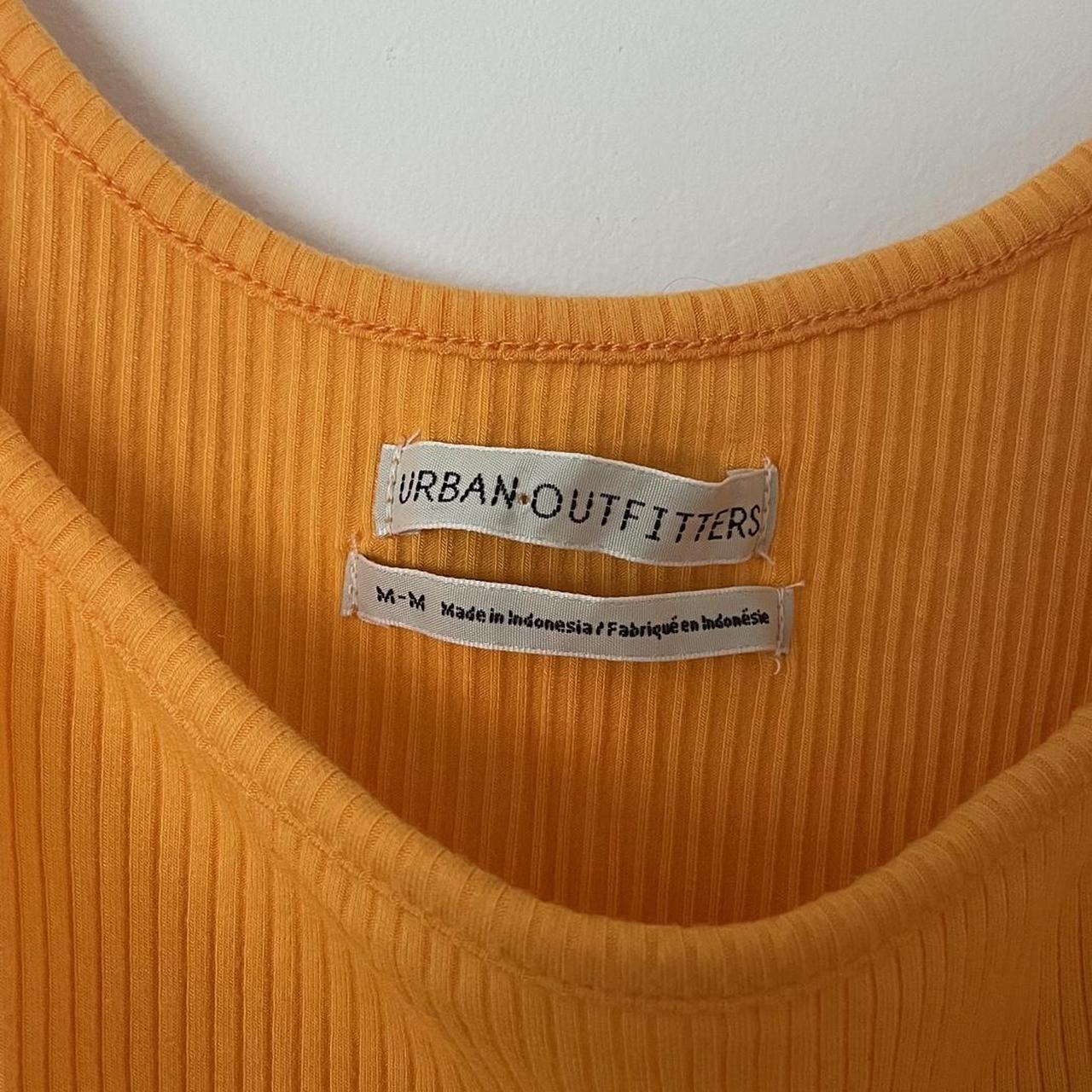 Urban Outfitters Women's Orange Veststankscamis Depop