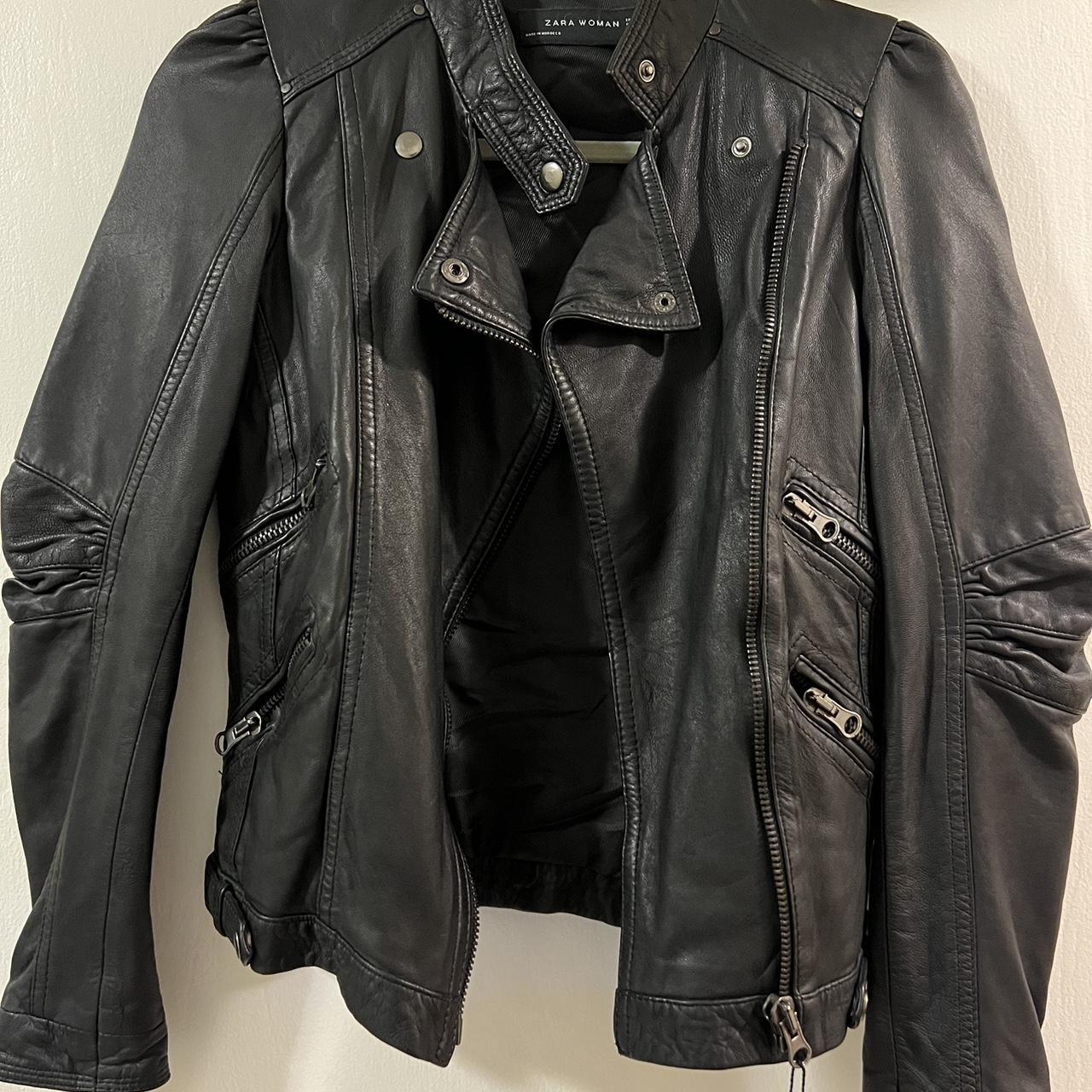 Zara Women S Black Jacket Depop