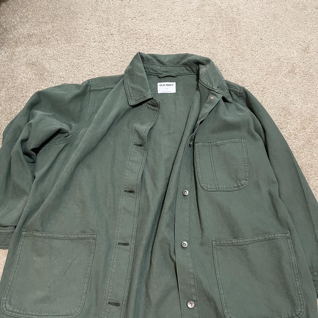 Old navy army outlet green jacket