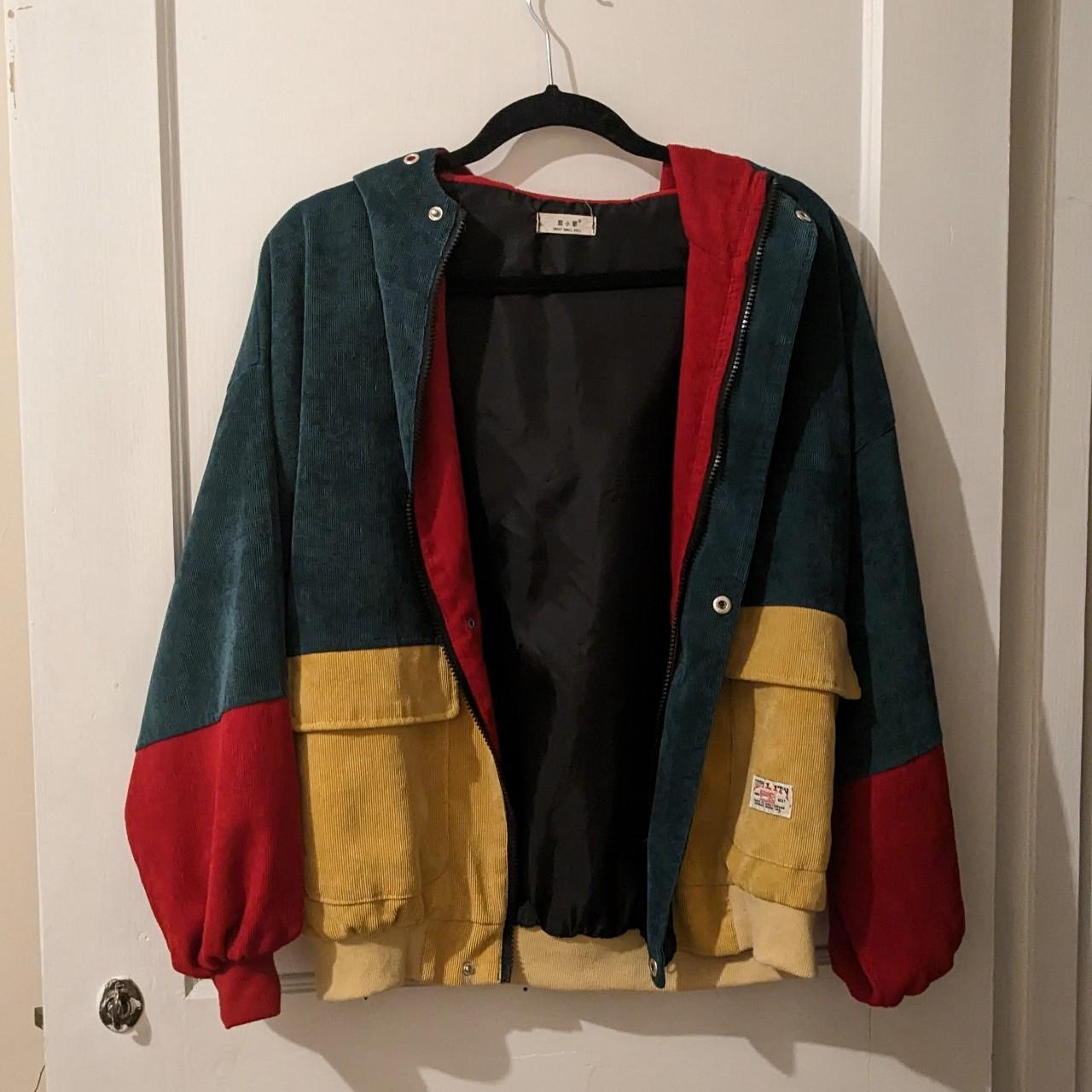 Women's Red and Yellow Jacket