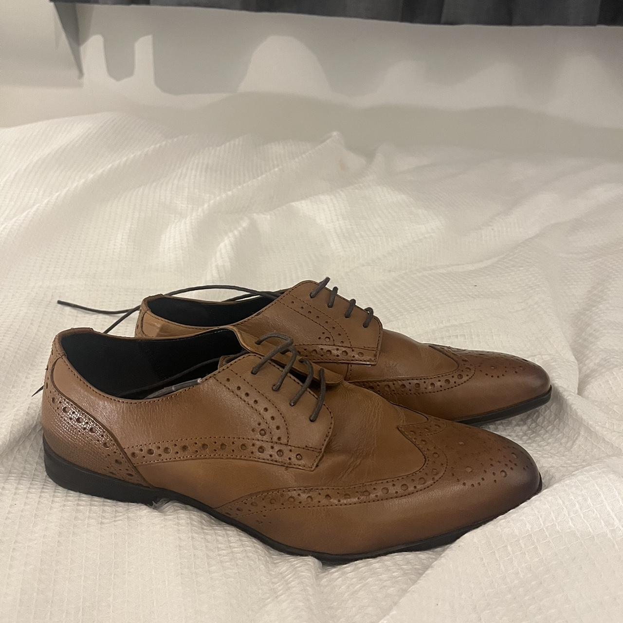 River island tan brogues cheap