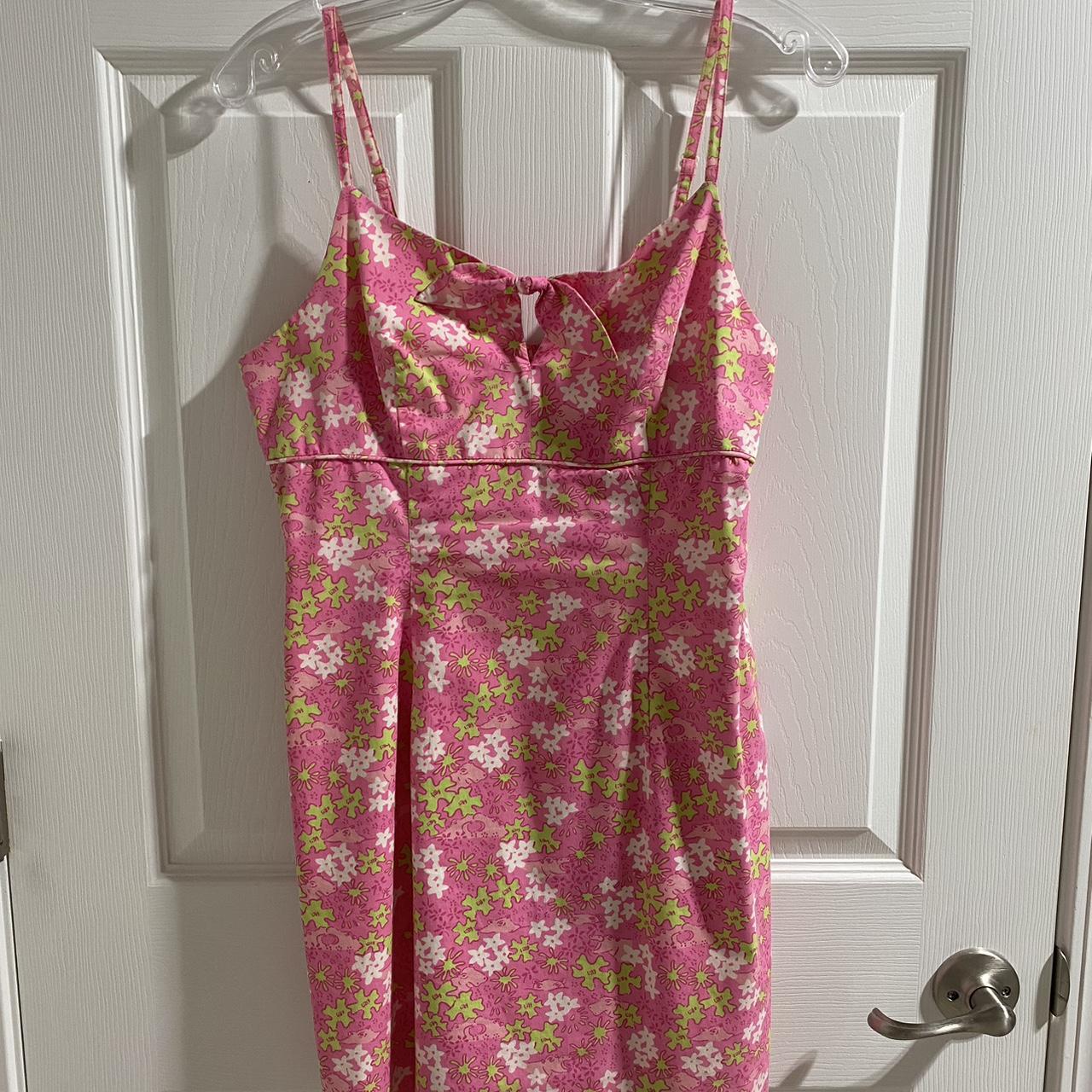 Lilly pulitzer spaghetti sales strap dress