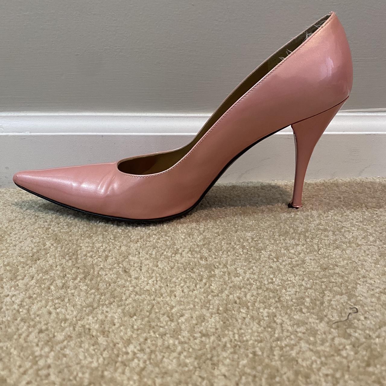 Stuart weitzman pink heels hot sale