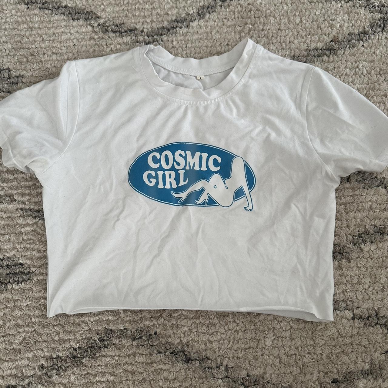 Cosmic Girl cropped baby tee Super soft Depop