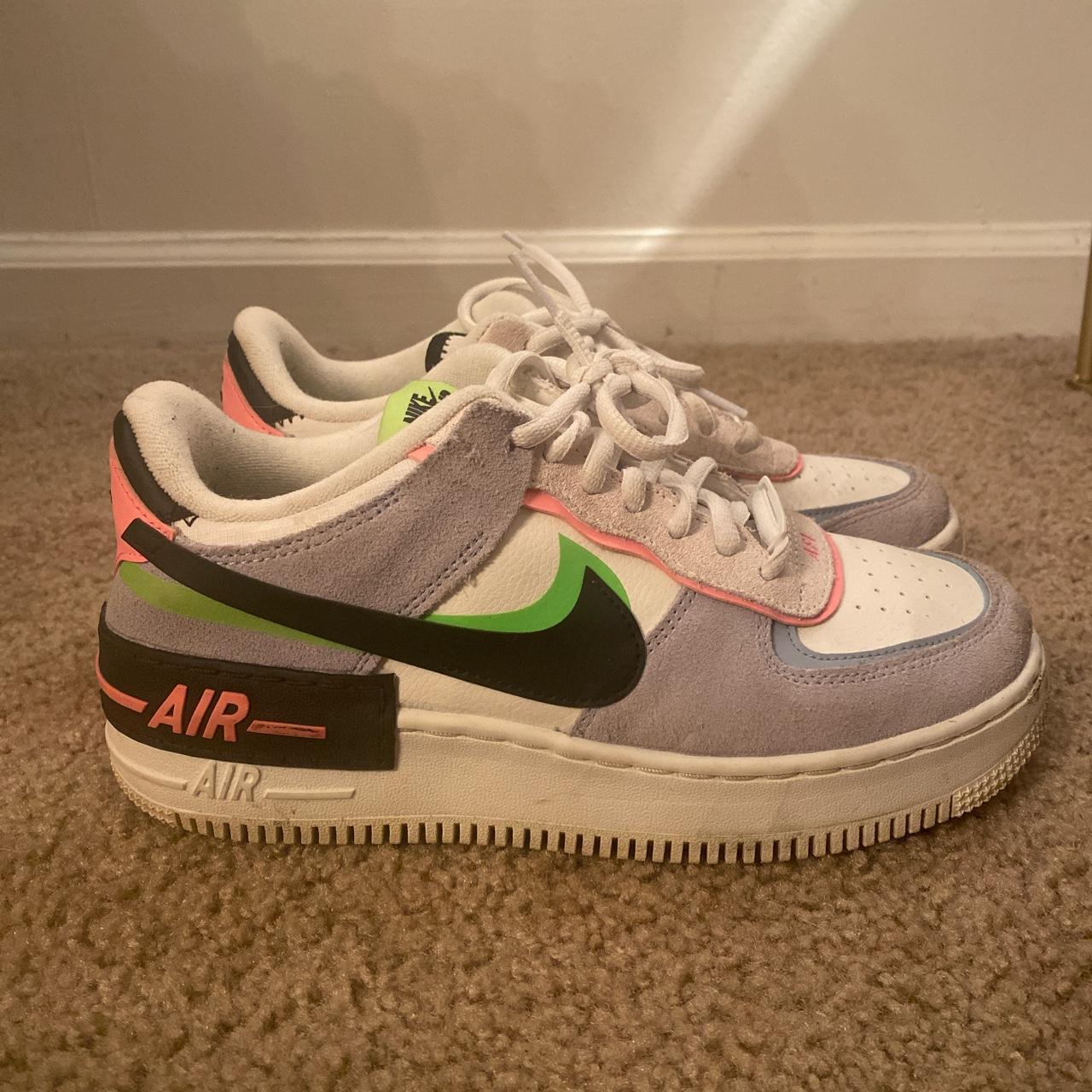 Nike air force 1 tennis shoes gently worn.There are... - Depop