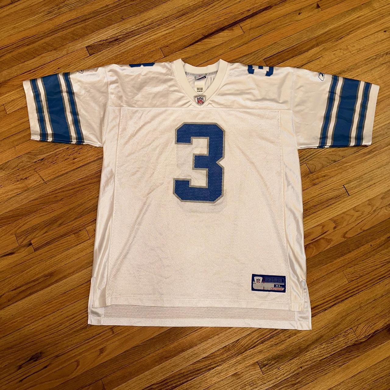 Vintage Logo 7 DETROIT Lions Barry Sanders Jersey - Depop