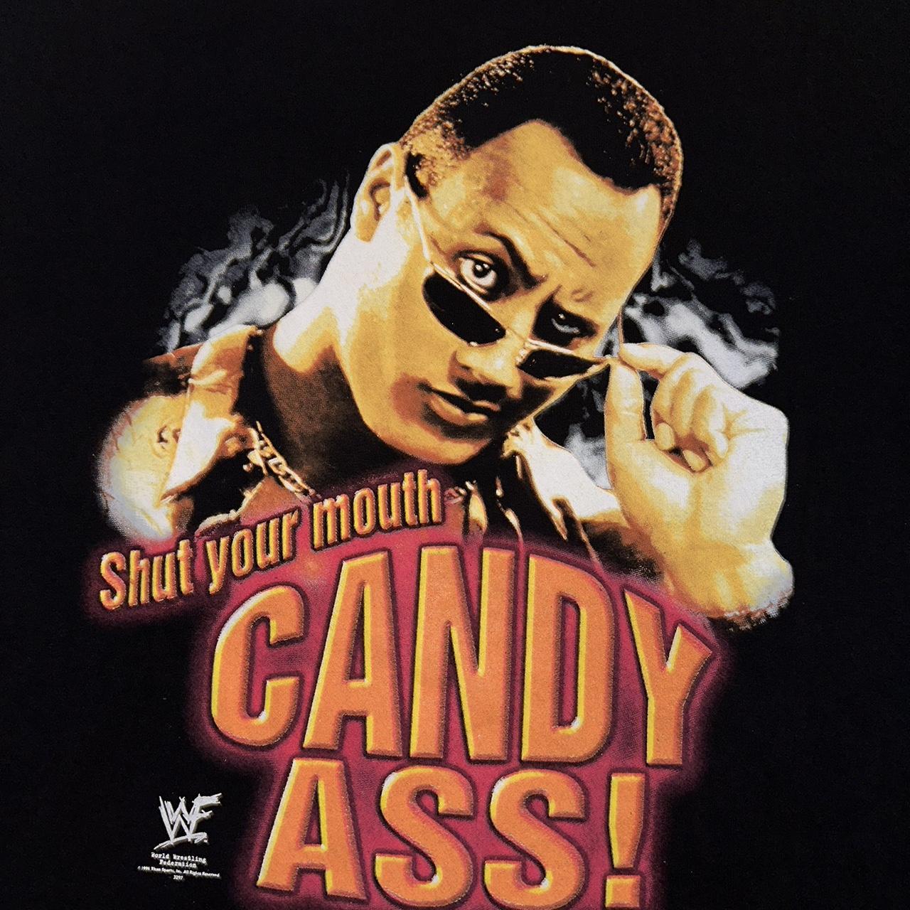 Vintage 1999 The Rock Candy Ass WWF...