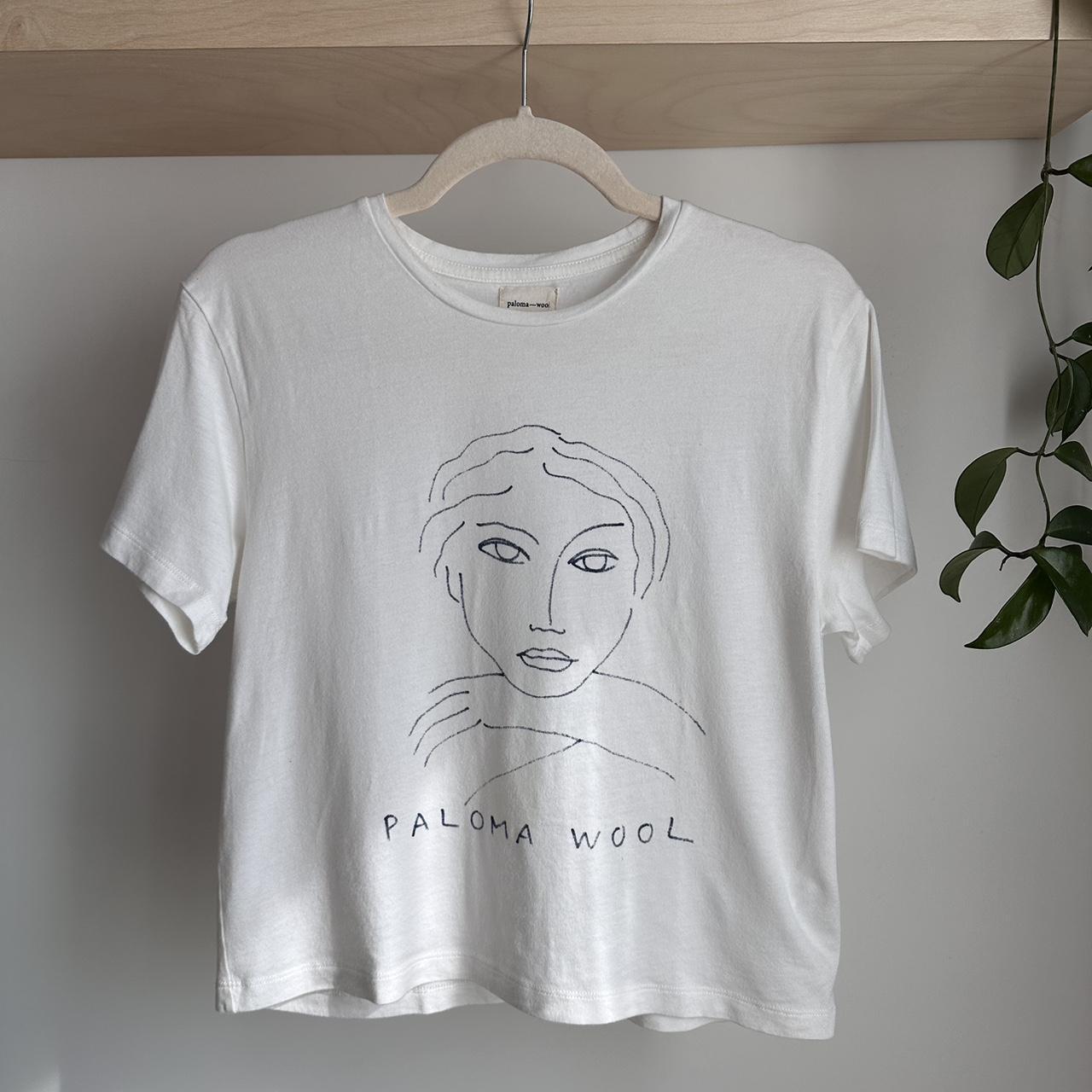 Paloma Wool Souvenir T-Shirt in white. Super soft...