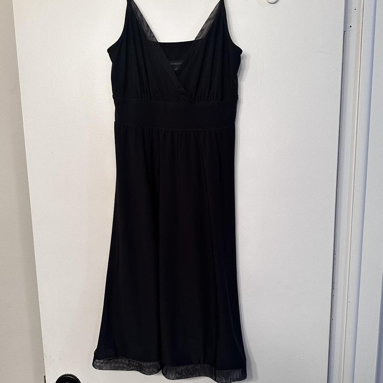 Express Womens Little Black Dress Gorgeous super... - Depop