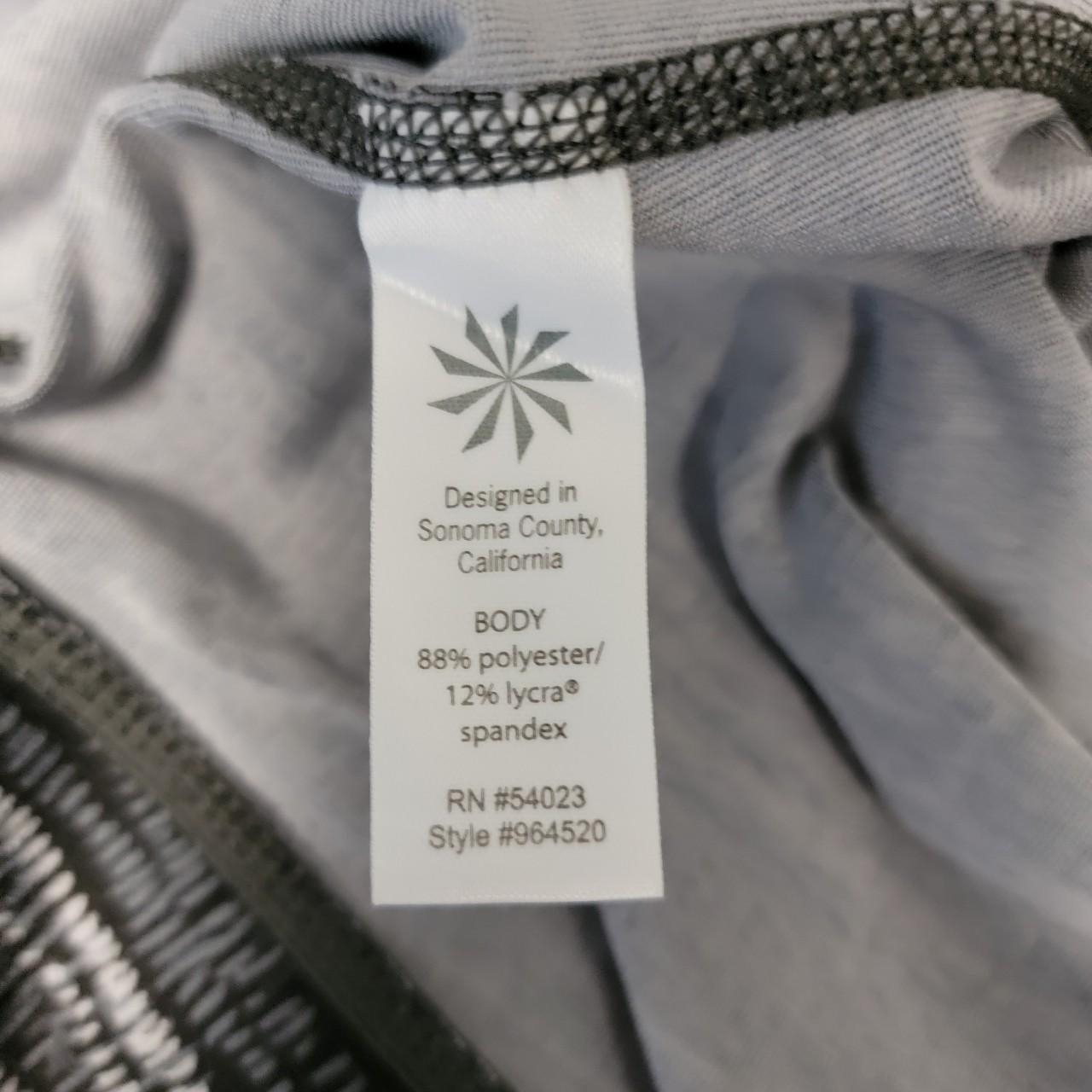 Athleta Retreat Charuranga Black Gray Athletic - Depop