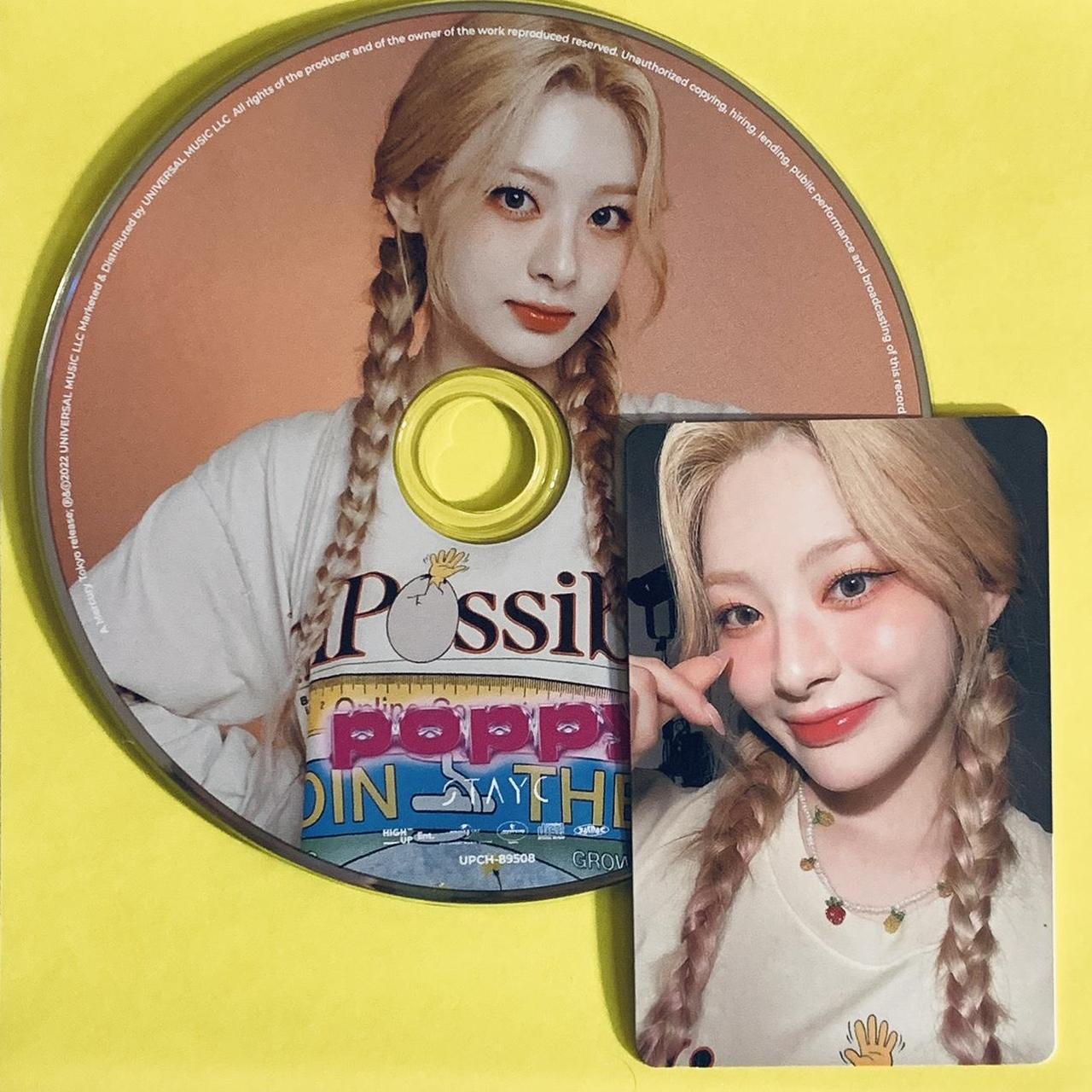 stayc セウン チェキ poppy WTS Stayc seeun poppy japan official photocard | Depop
