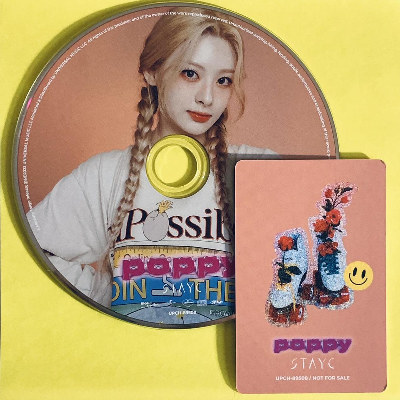 STAYC POPPY 初回限定 SEEUN盤 新品未開封 STAYC - Poppy - Limited Edition - incl. DVD + Trading Card