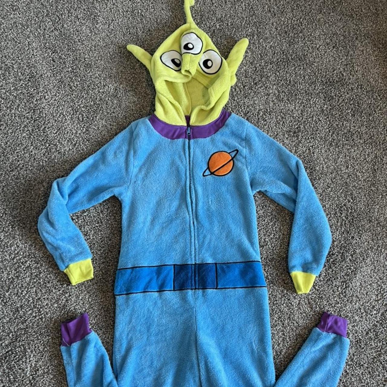 Toy Story Alien onesie pajamas Depop