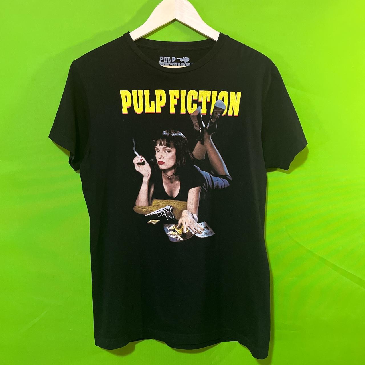 M Pulp Fiction Movie Tee no rips, stains, or... - Depop