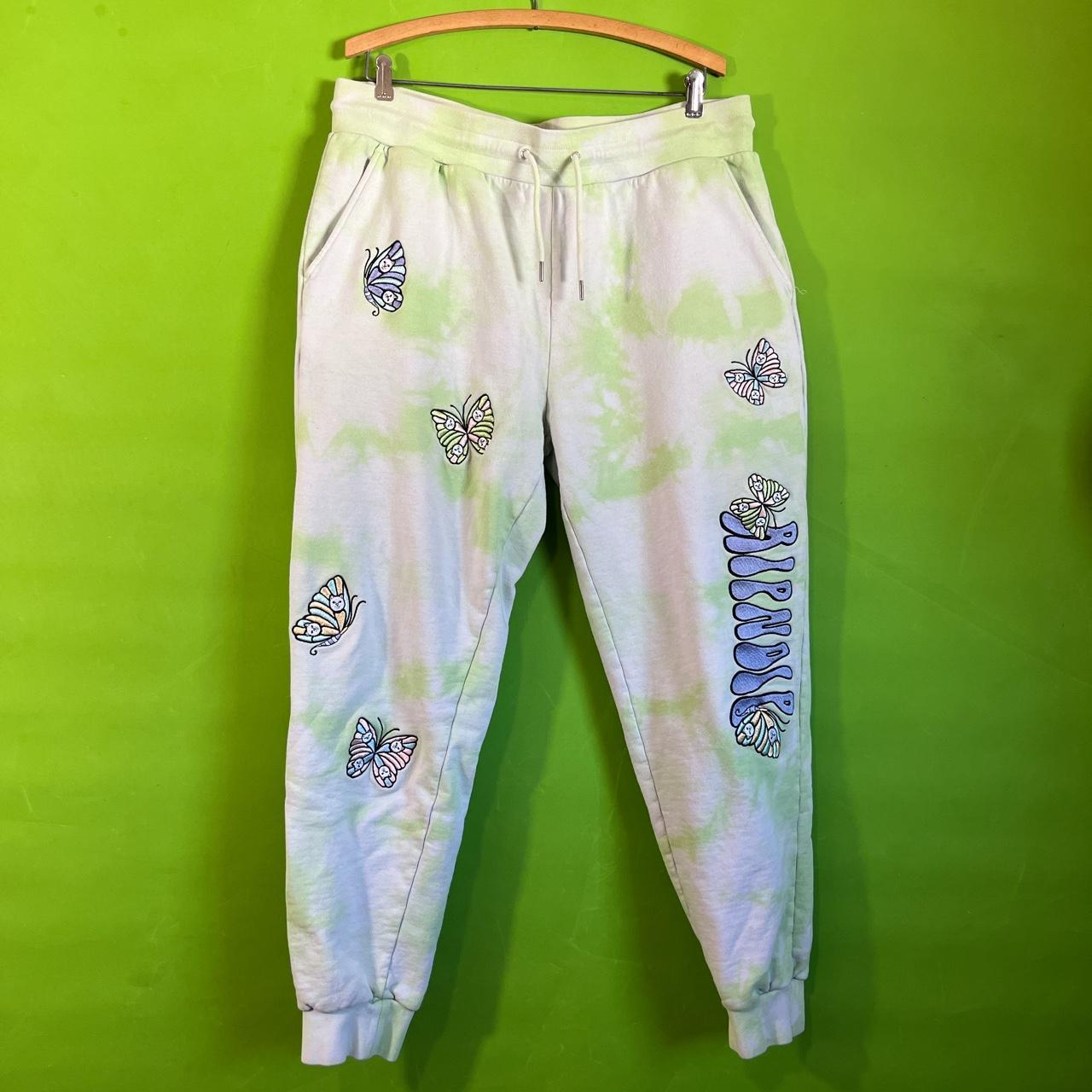 XL RIPNDIP Sweatpants across top of waist Depop