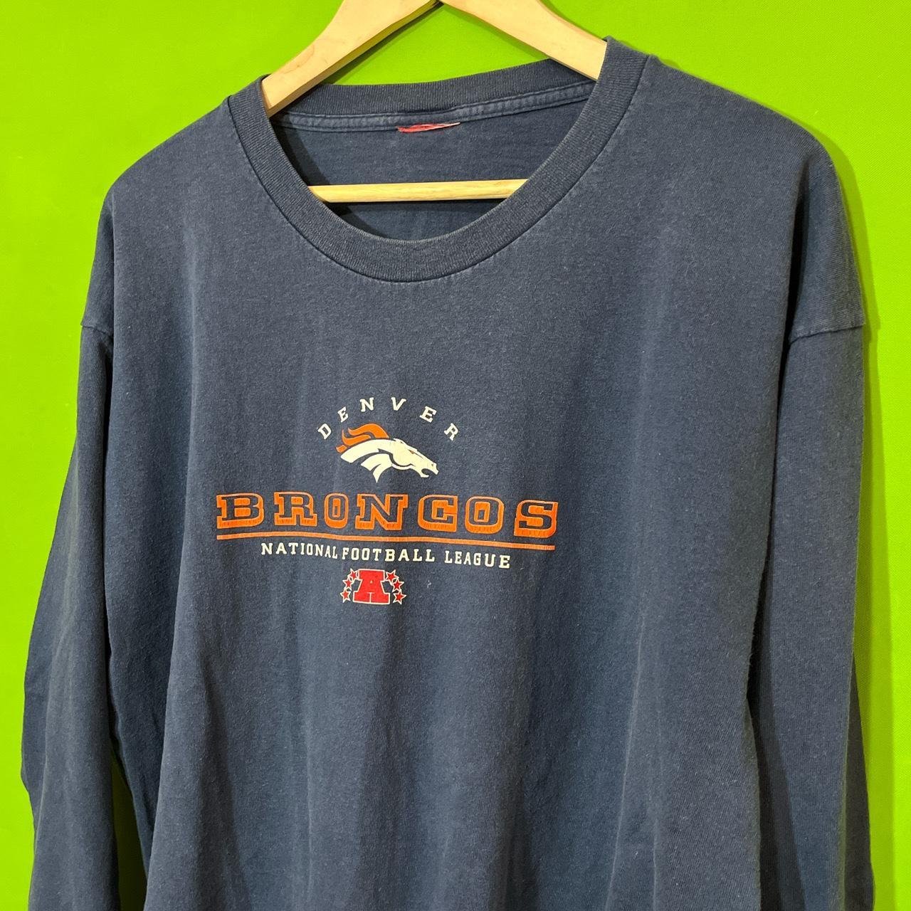 Women's Denver Broncos Orange Ralph Long Sleeve T-Shirt