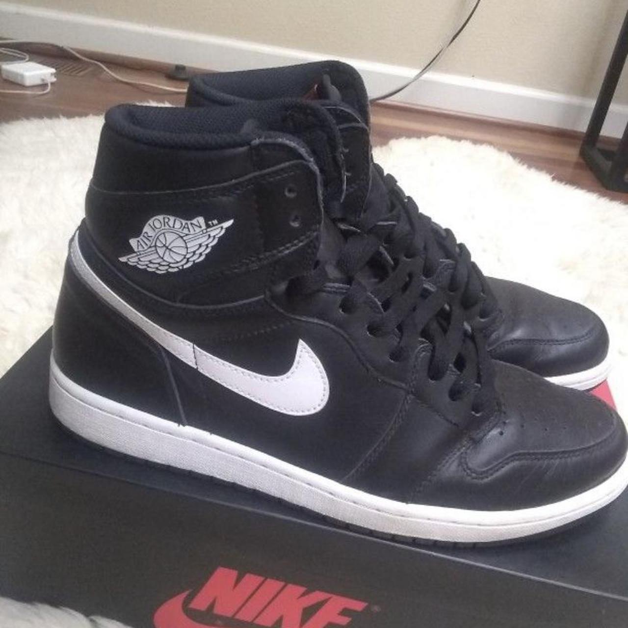 Nike Air Jordan 1 Yin Yang great condition, slight... - Depop