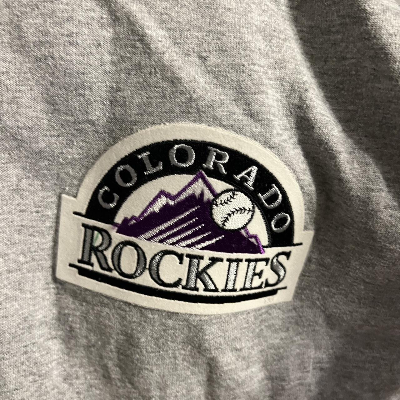 Vintage Button Up Rockies Shirt Made in USA Men's - Depop