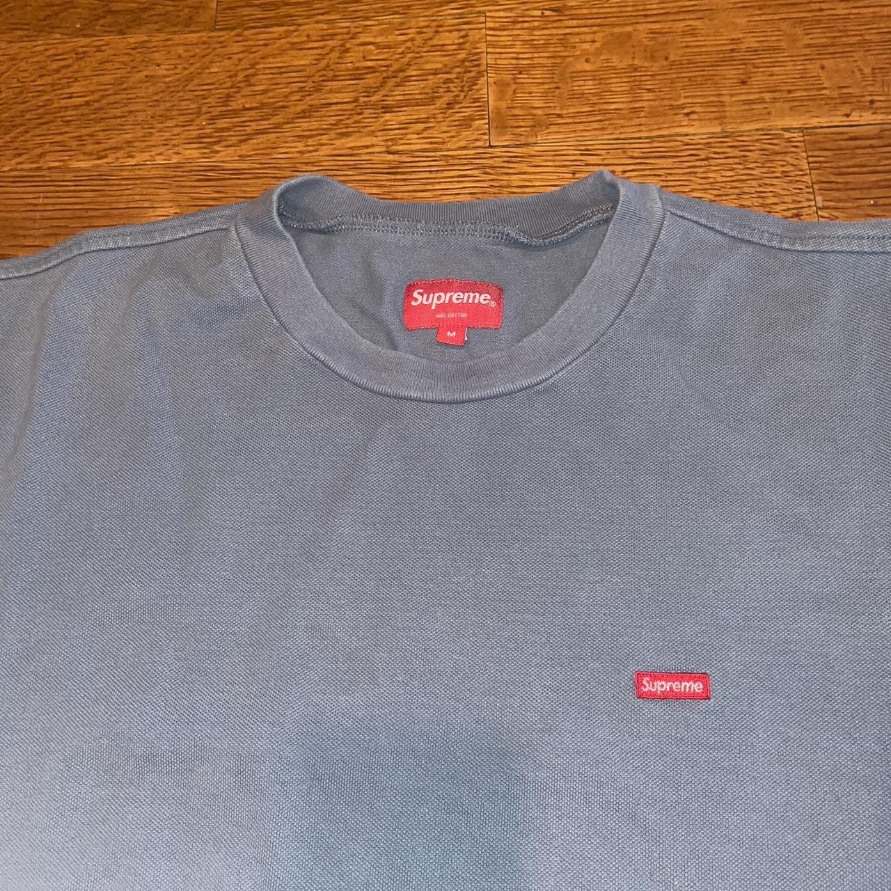 Supreme small outlet box pique tee