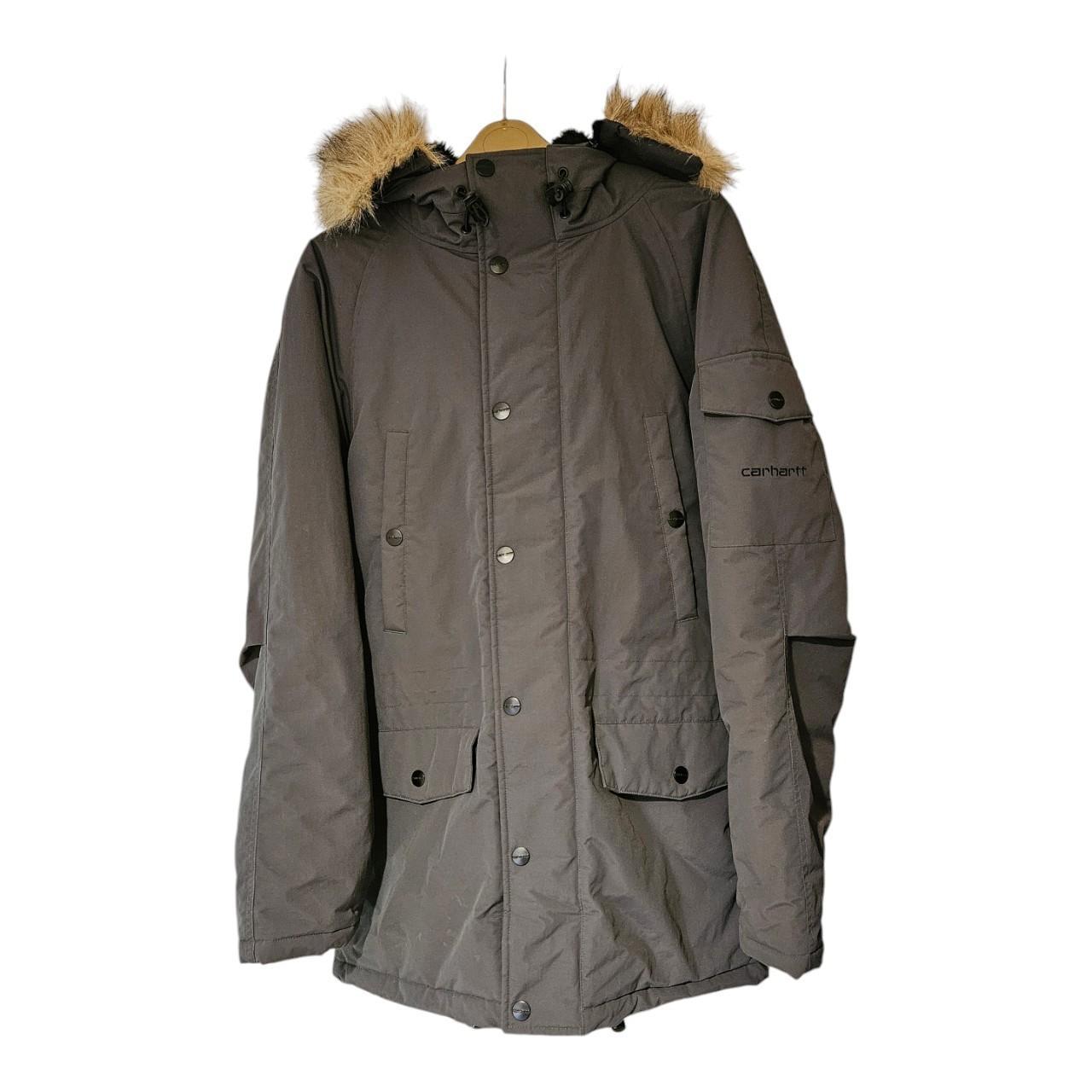 Carhartt Parka Jacke grau hotsell Herren Anchorage