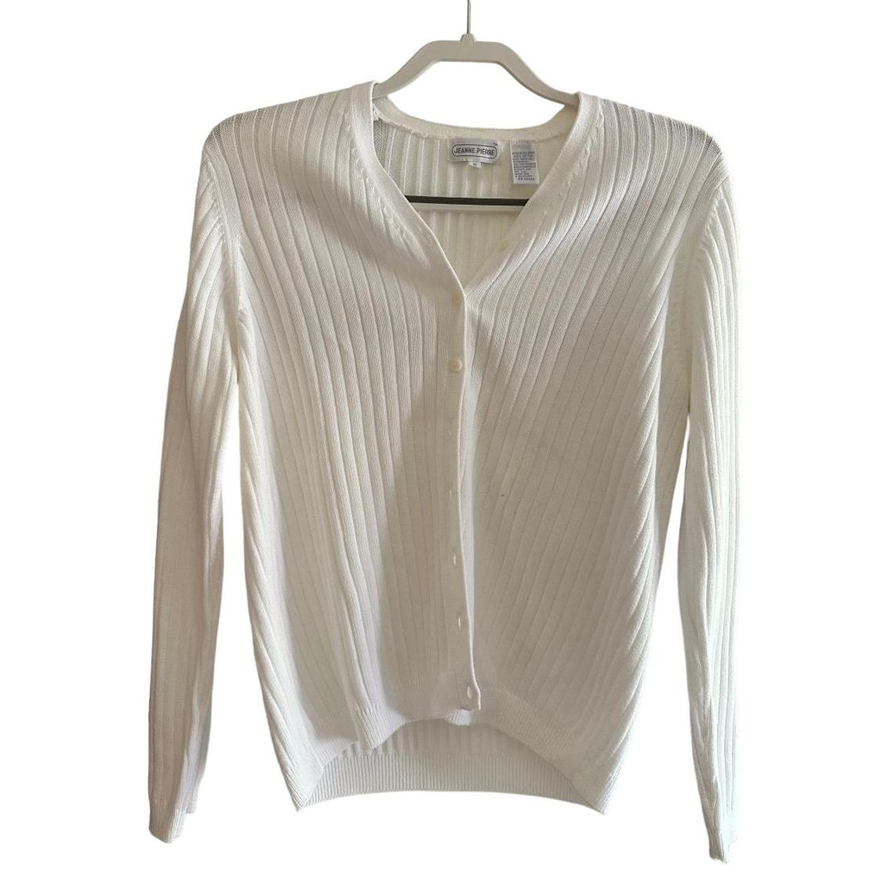 Zara Women's White Jumper Depop