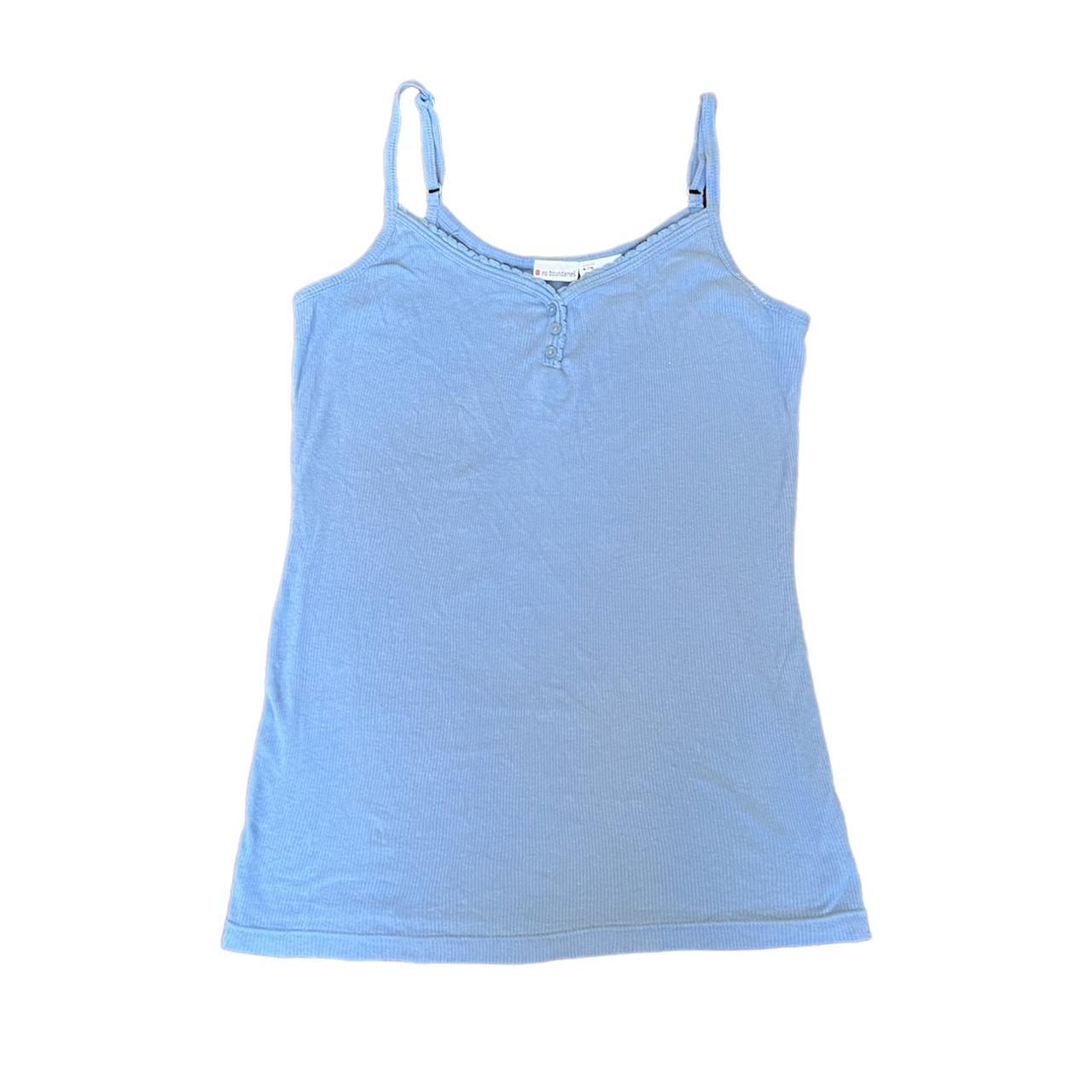 Women's Blue Vest Depop