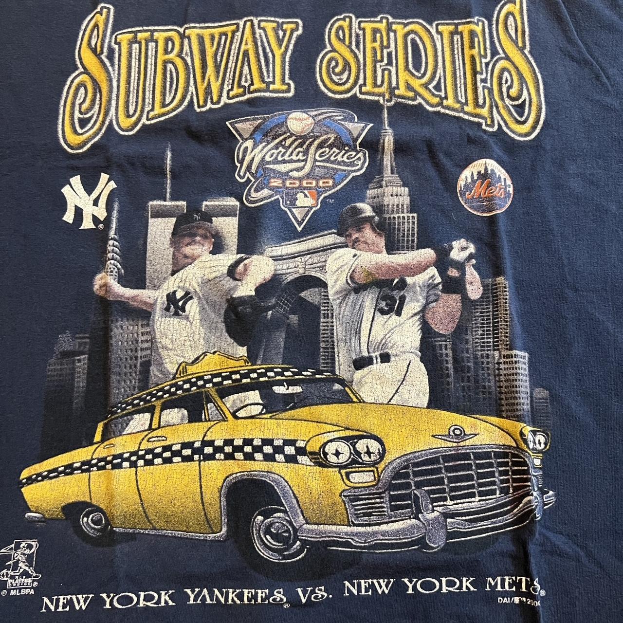 Year 2000 Yankees Subway Series t-shirt IN BRAND NEW - Depop