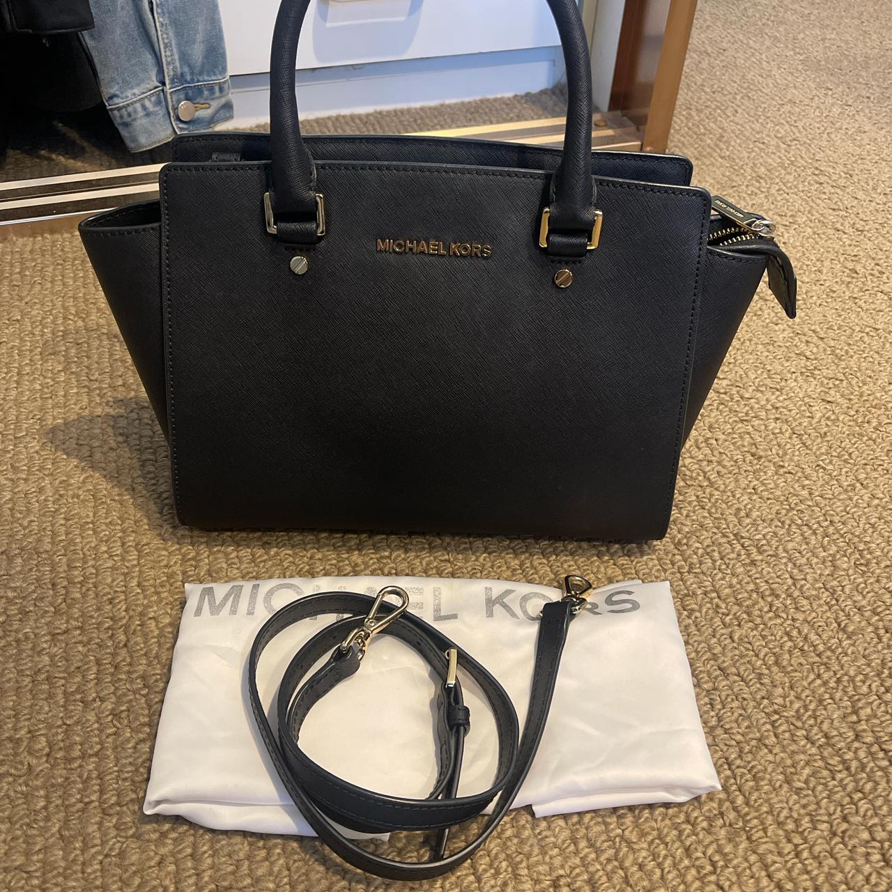 Michael Kors Selma Medium Saffiano Leather. Depop