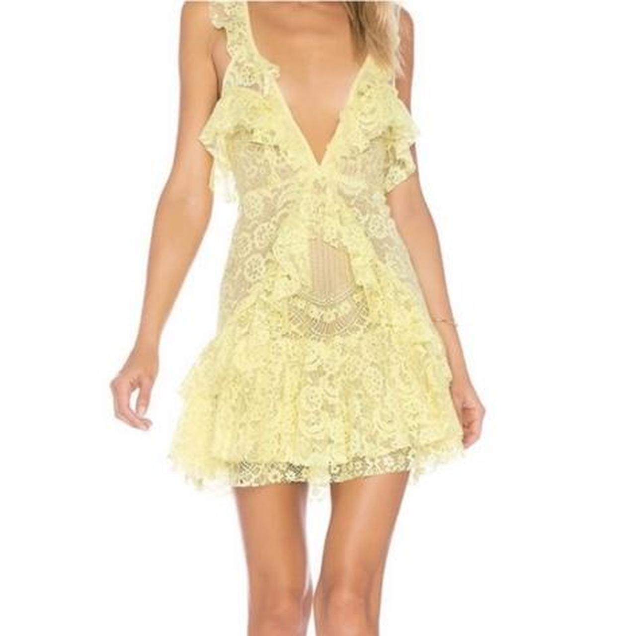 For love and lemons dress Worn a couple times, great... Depop