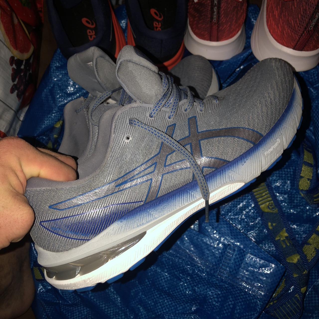 ASICS GT-2000 10, Sheet Rock Grey Electric Blue