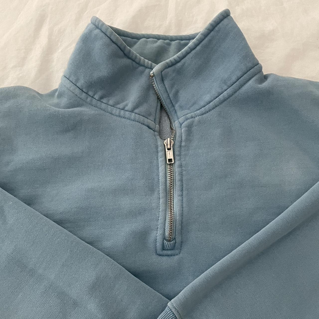 Brandy Melville Half Zip Sweatshirt Excellent condition - Depop