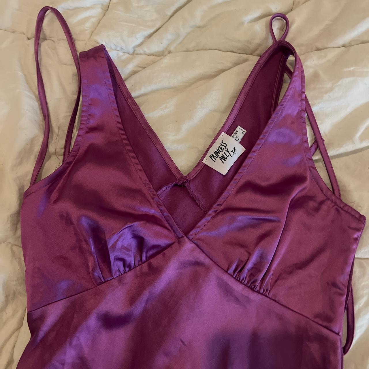 Princess Polly Women's Purple Dress Depop