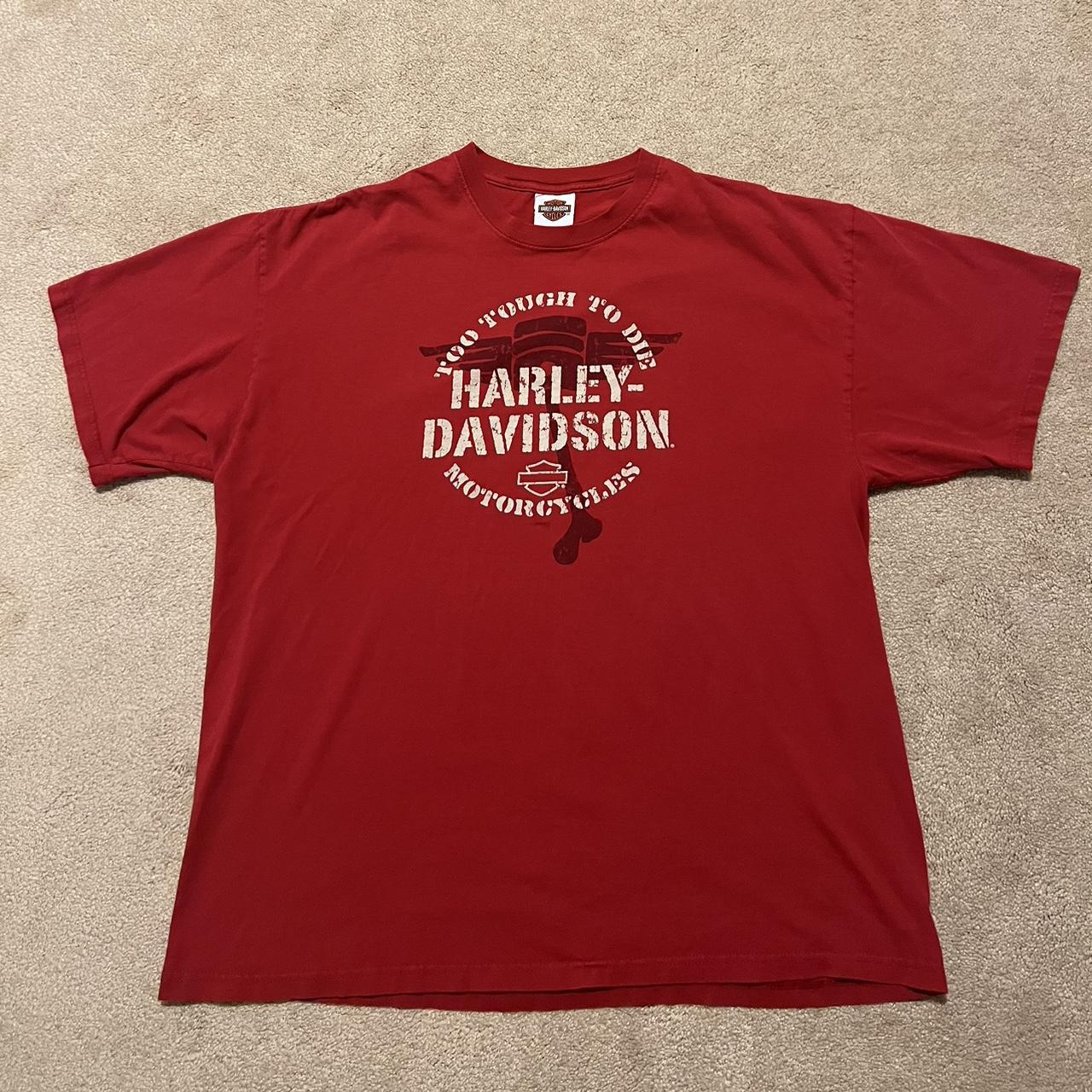 Vintage Harley Davidson T Shirt Size Xxl Depop 