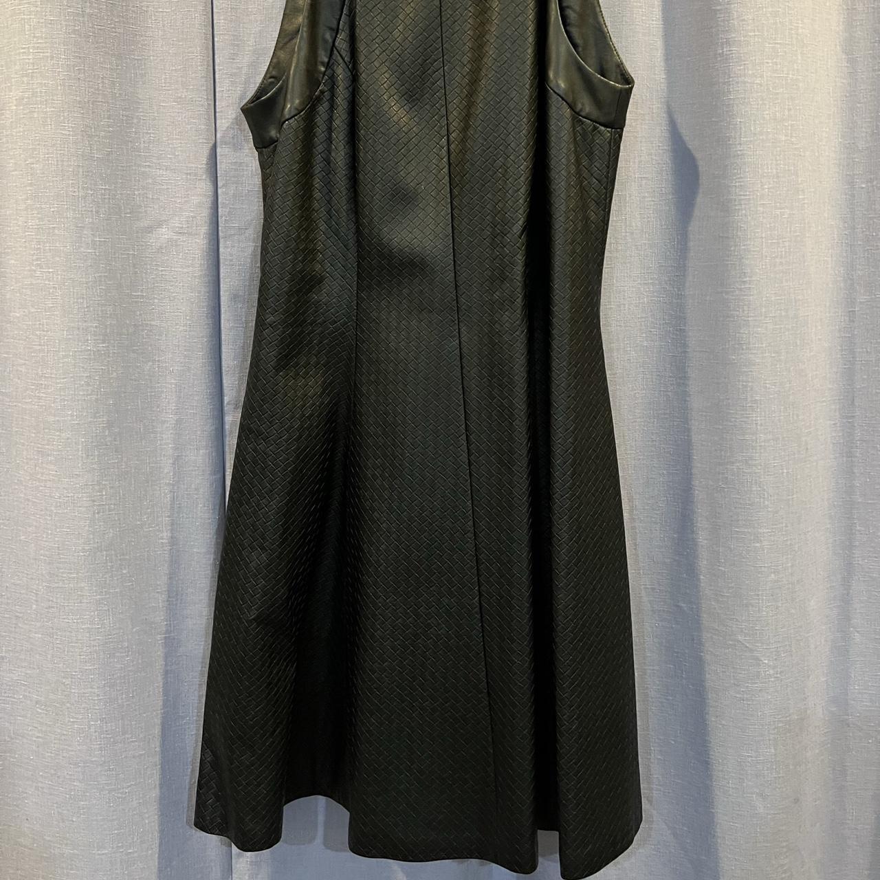 Rachel Roy Quilted Faux Leather Halter Top Black - Depop