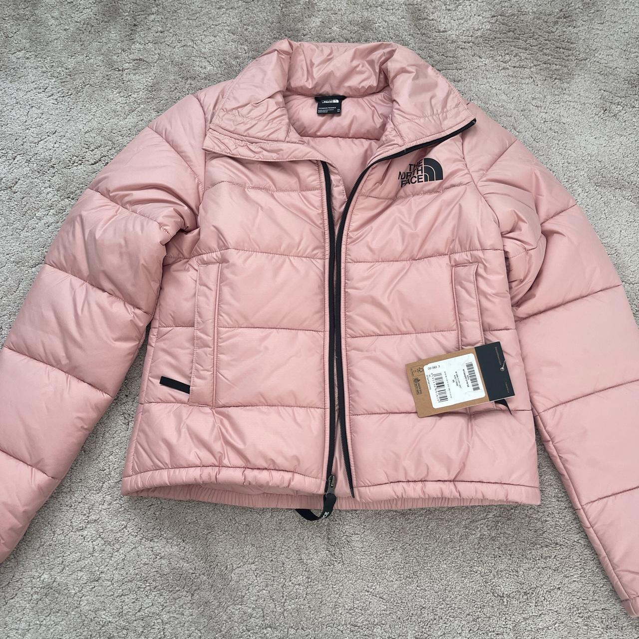 The North Face puffer jacket Misty Rose Sold out. Depop