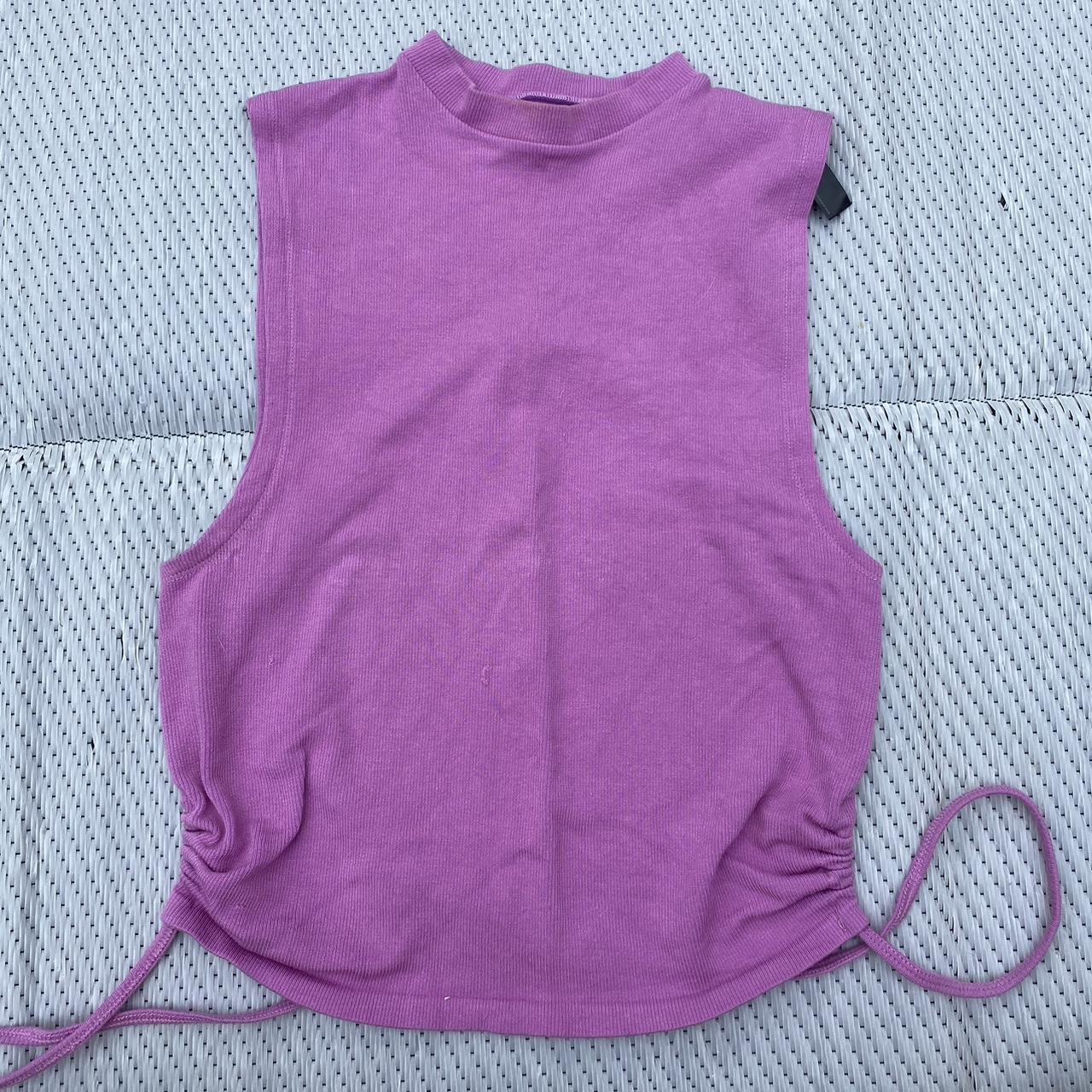 Urban Outfitters Women's Pink Vest Depop